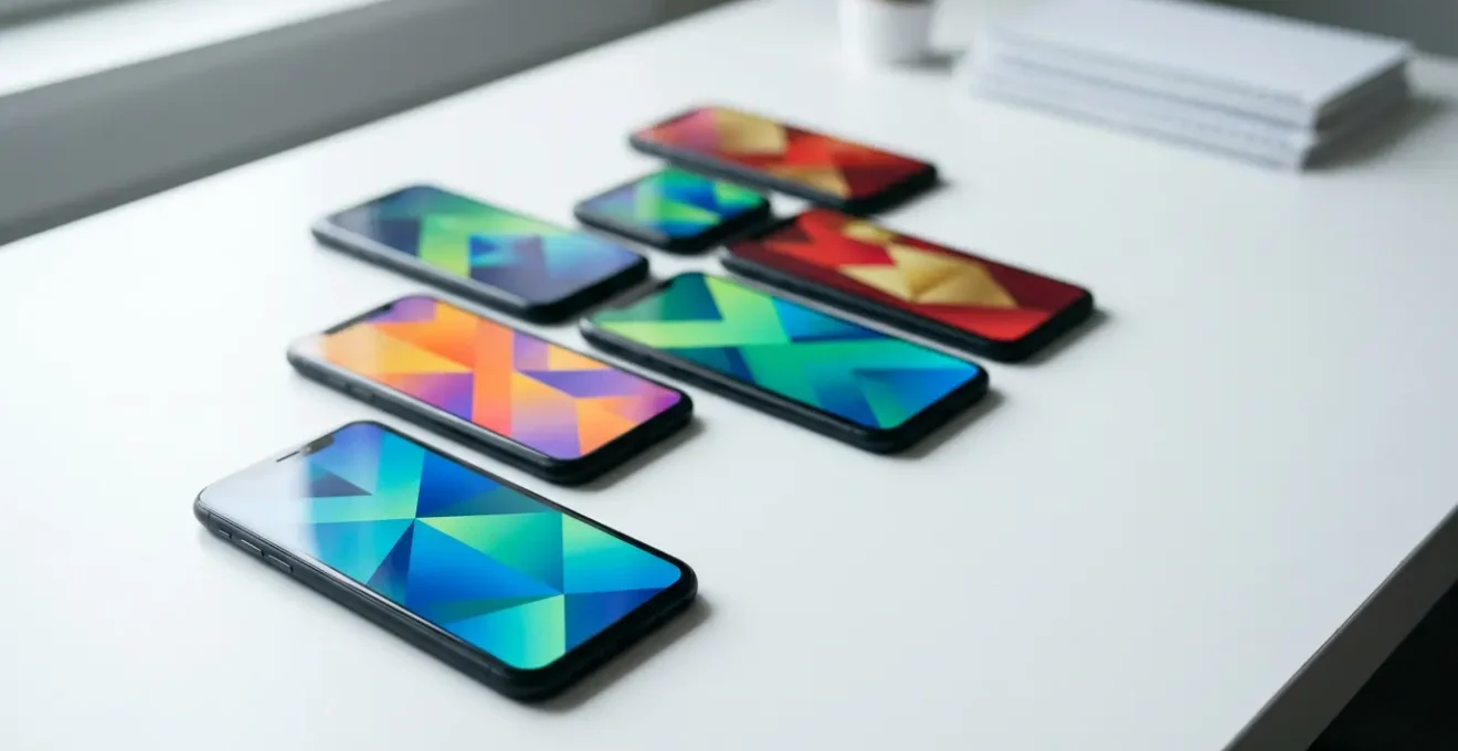 Application mobile personnalisable avec interface épurée et éléments de design modulaires pour courtiers en assurance