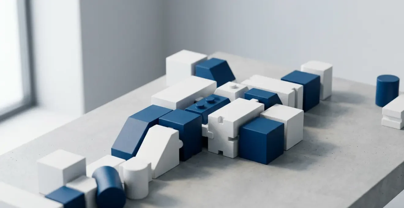 Architecture modulaire pour systeme de gestion assurance avec blocs configurables