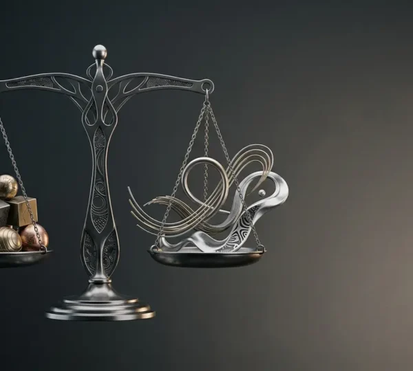 Représentation visuelle du concept d'optimisation du ratio combiné en assurance grâce aux outils logiciels