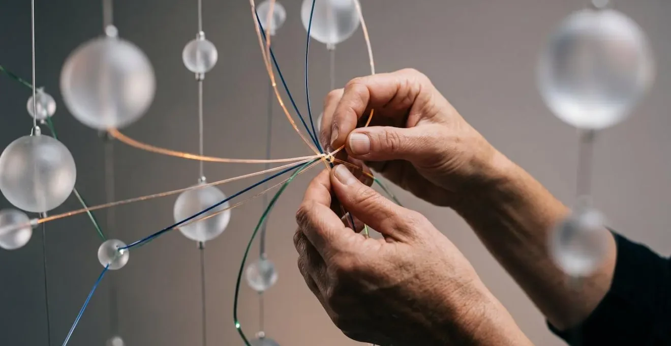 Métaphore visuelle de l'orchestration de systèmes d'information interconnectés